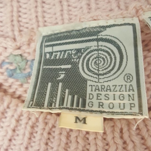 Cozy Vintage Boho Granny Floral  Cottage Core Sweater - Picture 6 of 8